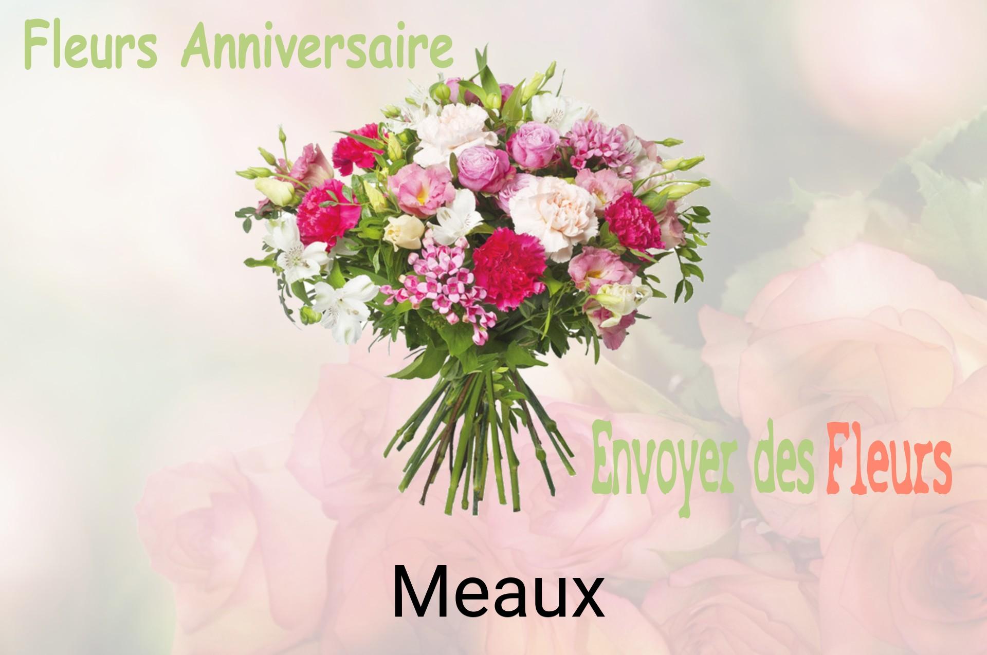 Bouquet de fleurs d’anniversaire livré à Meaux
