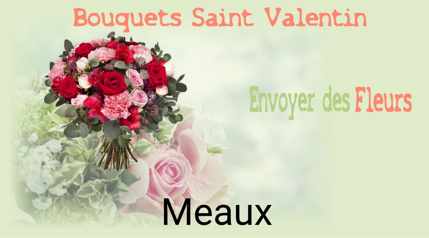 Roses de Saint-Valentin livrées à Meaux